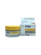 Cien Q10 Crema Facial 50ml Anti Envejecimiento Antiarrugas Cuidado de Día con FPS 15