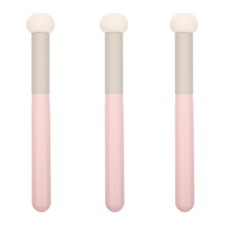 Cepillo de maquillaje mezclador de 3 piezas cepillo de esponja de belleza cepillo en polvo cepillo