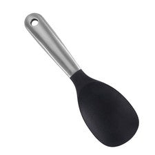 Utensilios de cocina acero inoxidable acero inoxidable silicona cuchara de arroz resistente al calor