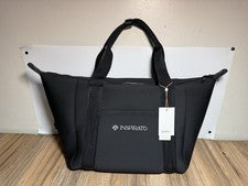NUEVO CON ETIQUETAS NUEVO BOLSO DE VIAJE DE NEOPRENO PARA TODO EL DÍA QUINCE BOLSO DE VIAJE NEGRO