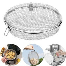Cesta de vapor de acero inoxidable para freidora de aire cesta de cocina y almacenamiento de utensilios