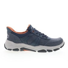 Rockport Rhett 2 RMRHETT2 Hombres Azul Lona Con Cordones Estilo de Vida Tenis Zapatos