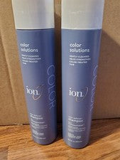 Lote de 2 champú Ion Color Solutions Color Defense Chromxtend vegano 10,5 oz