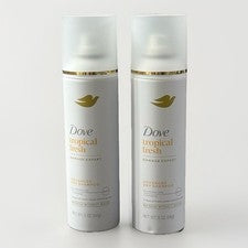 2PK. Champú seco avanzado Dove Tropical Fresh Damage Expert, paquete de 2. 5 oz. Cada