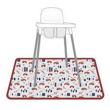 Be Brave - Alfombra para salpicaduras de bombero de BapronBaby