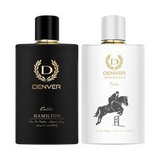 Perfume Denver Caliber & Victor para hombre 100 ml (paquete de 2)