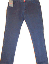 Pantalones elásticos informales Baronio azul marino para hombre talla 56 EU 40 EE. UU.