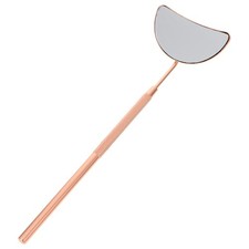 1 pieza Espejo de control de pestañas Acero inoxidable Herramienta de belleza reutilizable para uso diario