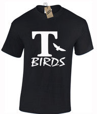 Camiseta T-Birds Para Hombre Retro Película Danny Elegante Vestido Prenda para el torso Moda Fanático de la Grasa Nuevo