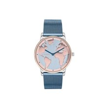 Adora Trends Analógico Reloj de Mujer Ø 34mm Bicolor Carcasa de Acero Inoxidable