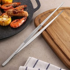 Alicates de cocina 35,5 cm para asar hornear y servicio de mesa