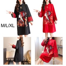 Vestido Cheongsam Qipao para mujer mejorado, transpirable, de moda,
