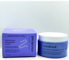 Crema polipéptida COCOKIND Resurrection 1,7 fl oz vegana nueva en caja ~ ¡todo tipo de piel!!