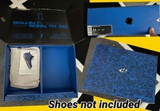 NIKE PENNY PACK QS SOLO CAJA Talla 9.5 NBA PENNY HARDAWAY CAJA DE ZAPATOS RARA 800180001