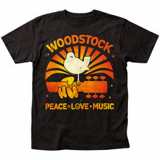 Camiseta Rock and Roll Gráfica Unisex Colorida Camiseta Estilo Música Vintage
