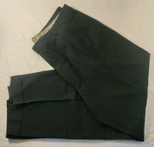 Hombres Zanella Spa Plisado Flexible Ligero Lana Forrado Pantalones de Vestir 40x29 Italia Nuevo sin Etiquetas