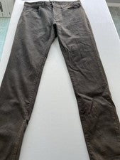 Moda Nova Para Hombre Gris Pizarra Talla 34 Pierna Recta Nuevo Con Etiquetas Mac Chino 98% Algodón