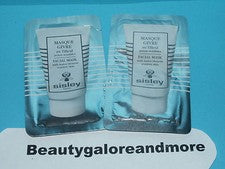 2 MASCARILLA FACIAL SISLEY CON FLOR DE TILO MUESTRA PIEL SENSIBLE