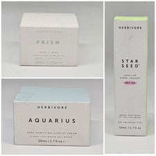 HERBIVORE BOTANICALS UPICK ~ Protector Solar Semilla Estrella ~ Crema Acuario ~ Prisma Facial