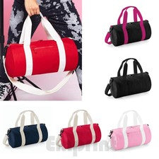 Bolso Bagbase Mini Barril Pequeño Bolso de Mano Gimnasio Lona Estilo Hombres Mujeres Deportes Danza