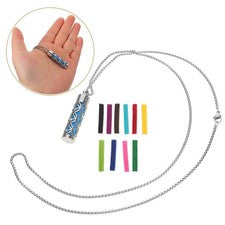 Aroma Necklace Locket Jewelry Essential Oil Necklaces for Women Perfume