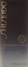 Shiseido Future Solution LX Emulsión Protectora Total (75 ml) Original Nuevo (483)