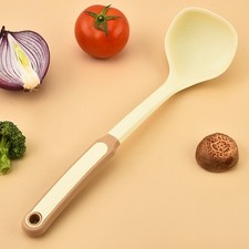 Cook Like a Pro con espátula de silicona resistente al calor y juego de cucharas soperas