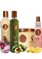 RITUAL BOTANICO Kit 4 Crecimiento Acelerado y Ultra Reparador S.O.S Champú d...