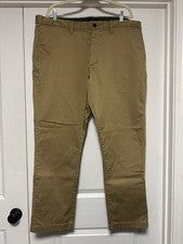 Daniel Hechter Paris, Pantalones Chinos Para Hombre Frente Plano Algodón/Lyocell, 40x30, Nuevos con Etiquetas