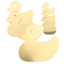 Pegatina de pared decorativa para el hogar 7 piezas con forma elegante