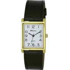 Reloj Ravel clásico con correa de cuero negro para hombre R0120.01.1A
