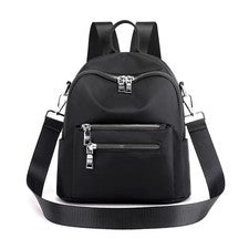 JIANLINST Mujer Mini Mochila Cartera Niñas Moda Bolsos de Hombro S, Negro