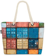 Bolsa VACÍO contenedor puerto colorido contenedor puerto colorido contenedor de barco