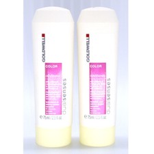 Acondicionador de color Goldwell Dualsenses tamaño de viaje 2,5 oz (lote de 2)