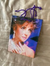 Elizabeth Taylor Passion Bolsa de Regalo de Perfume Fragancia Bolso de Mano Vintage 26cm x 20cm