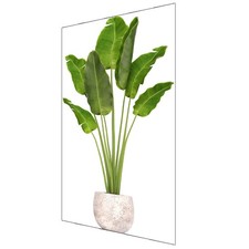 Pegatinas de pared para vivero decoración del hogar calcomanías flores modernas plantas en macetas