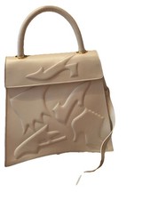 Bolso de hombro Salvatore Ferragamo para mujer. Nuevo con bolsa antipolvo. Blanco.