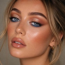 belleza para sombra de ojos real sombra de ojos dorada, nueva venta de julio