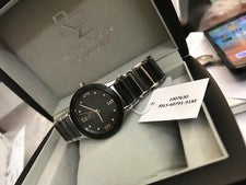 Richter&Söhne Reloj Mujer Cerámica Acero 8 Diamantes 32 mm Cuarzo
