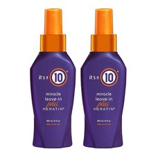 It's a 10 Miracle Leave-In Plus Keratina 4oz (paquete de 2) ~Tamaño de viaje ~ORIGINAL