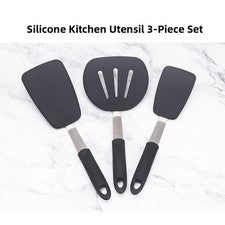 Espátula de silicona para la preparación diaria de comidas mango cómodo chasis de cocina