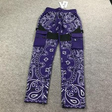 Pantalones Guapi Para Hombre 36 Púrpura Bandana Carga Edición Limitada 39/100 Streetwear Urbano