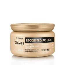 Mascarilla capilar reparadora brasileña Siàge Reconstrói os Fios 250 g - Eudora Deep