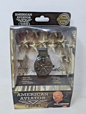 Reloj Hombre American Aviator Edición Colección Limitada. Banda de nailon transpirable