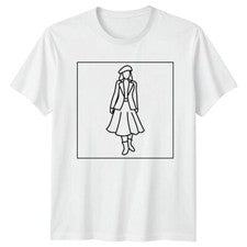 Moda Figura Mujer Camiseta Damas Camiseta Gráfica Unisex Top