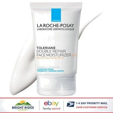Loción Facial Diaria Hidratante con Protector Solar FPS 30, Apta para Piel Sensible