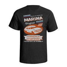 Camiseta Morris Marina 1971 estilo retro coche para hombre algodón orgánico regalo ecológico