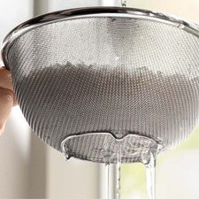 Cesta de goteo con malla fina para arroz preparación de verduras y ensaladas