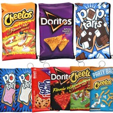 Tartas Pop Cheetos Doritos Moda ¡Ahoy! Cartera de maquillaje para monedas bolsa de lápices ligera