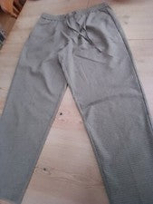 Pantalones Telar Grande Estilo Retro Rayas Para Hombre Trabajo Moda 34W